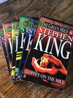 STEPHEN KING!!! 6 BOOK SET!!!