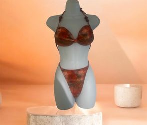 Large swim suit 3 piece