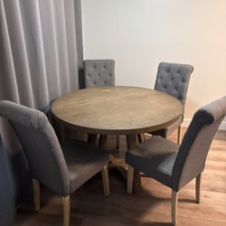 Table And 4 Chairs