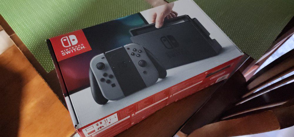 Nintendo Switch Game Console With Two Games