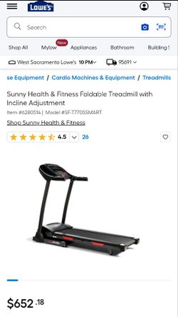 Treadmill Incline, Phone Connection 