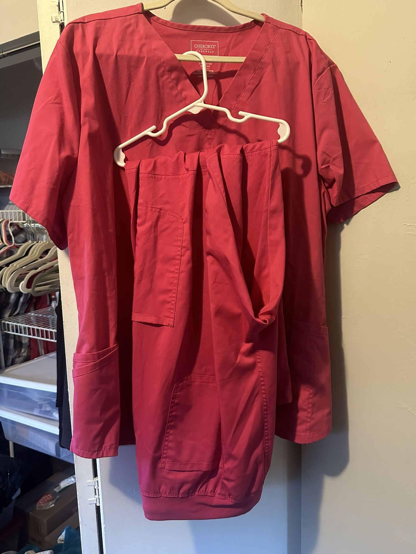 Hot Pink Women’s Scrubs