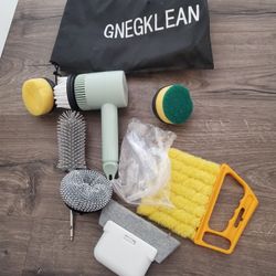 Gnegklean electric Rechargeable dish scrubber and Cleaning Brush (Brand New, Unused)