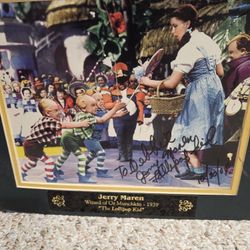 Wizard Of OZ Munchkin Jerry Maren