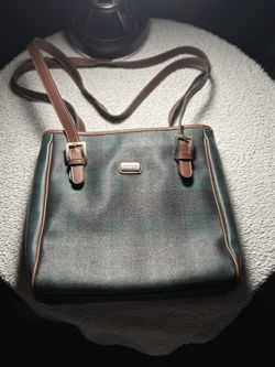 Carryland Plaid Shoulder Tote