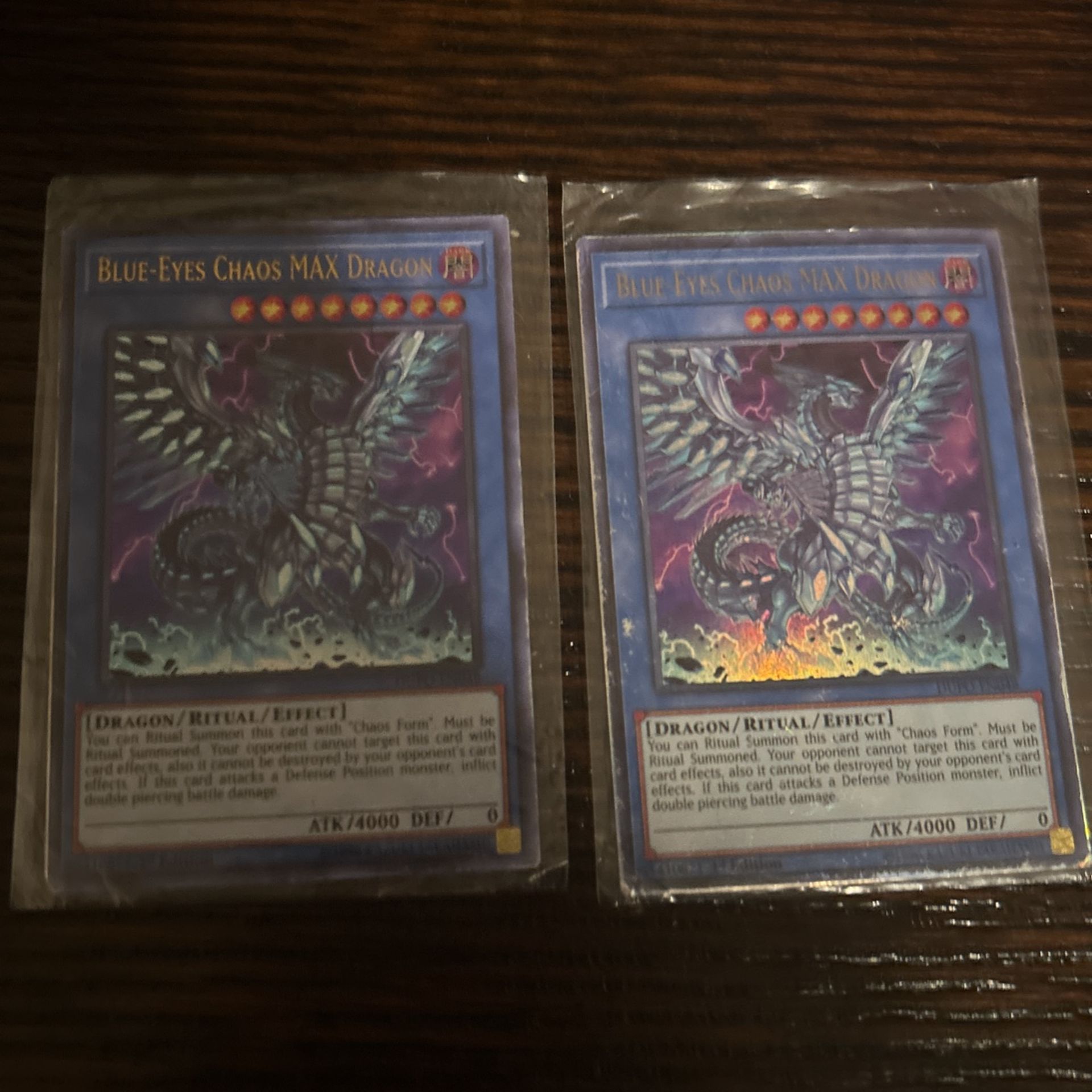 2 Blue Eyes Chaos Max Dragon