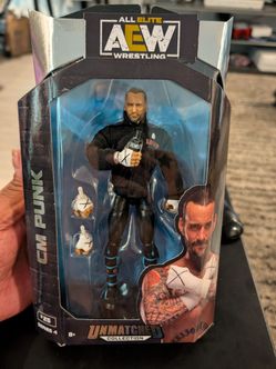 AEW CM Punk Unmatched Collection Series 4 Figure