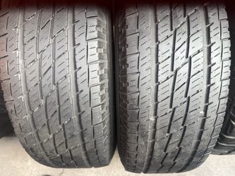 2 used tires 255/70r16 Toyo ‼️💵free installation and balance 👌💰