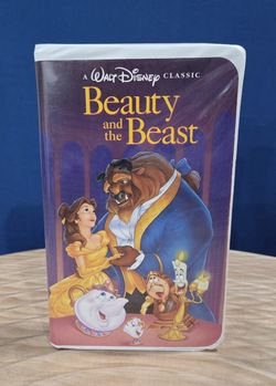 A Walt Disney Classic Beauty and the Beast VHS Tape 1992