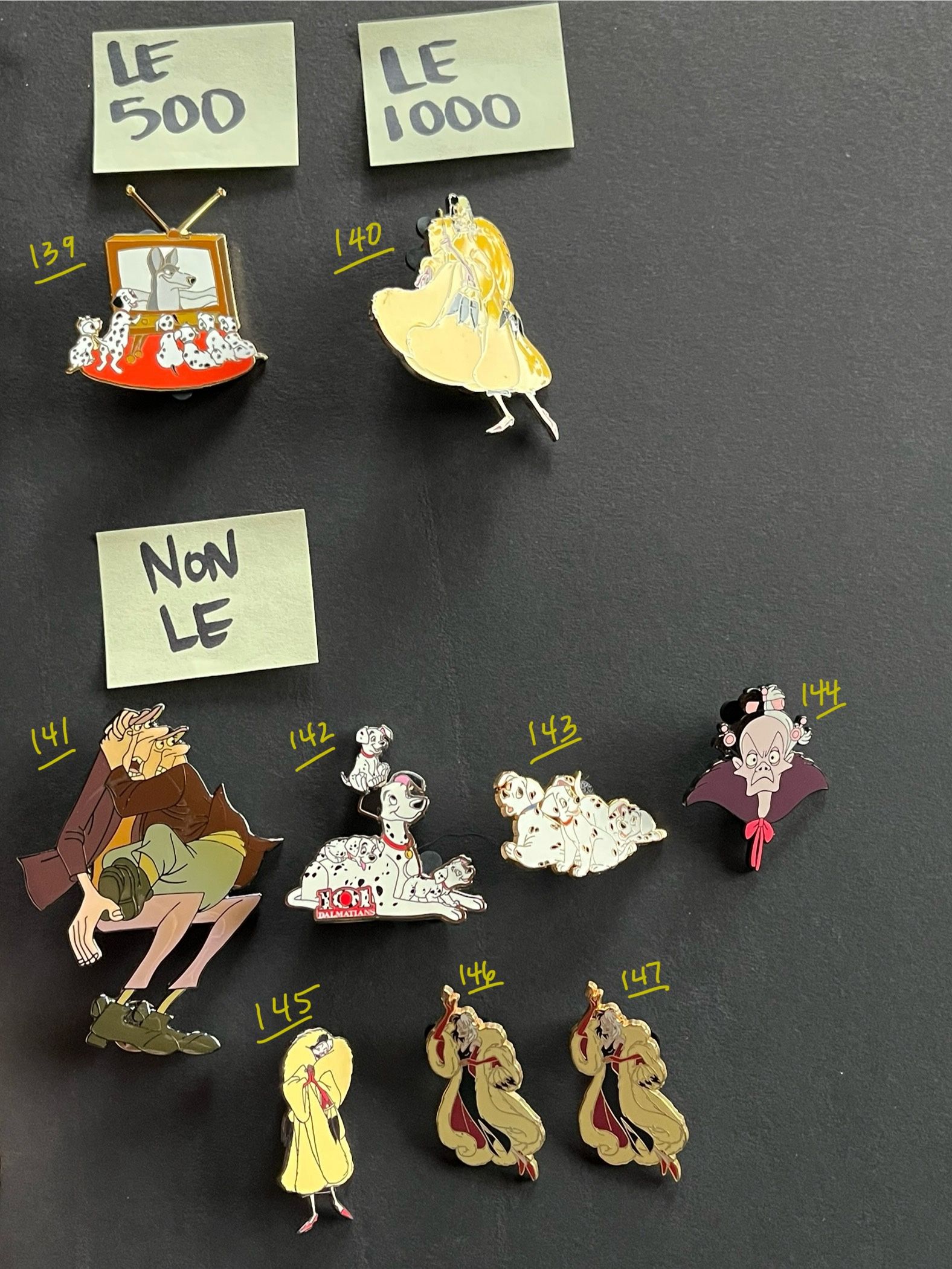 101 Dalmatians Disney Collectible & Trading Pins