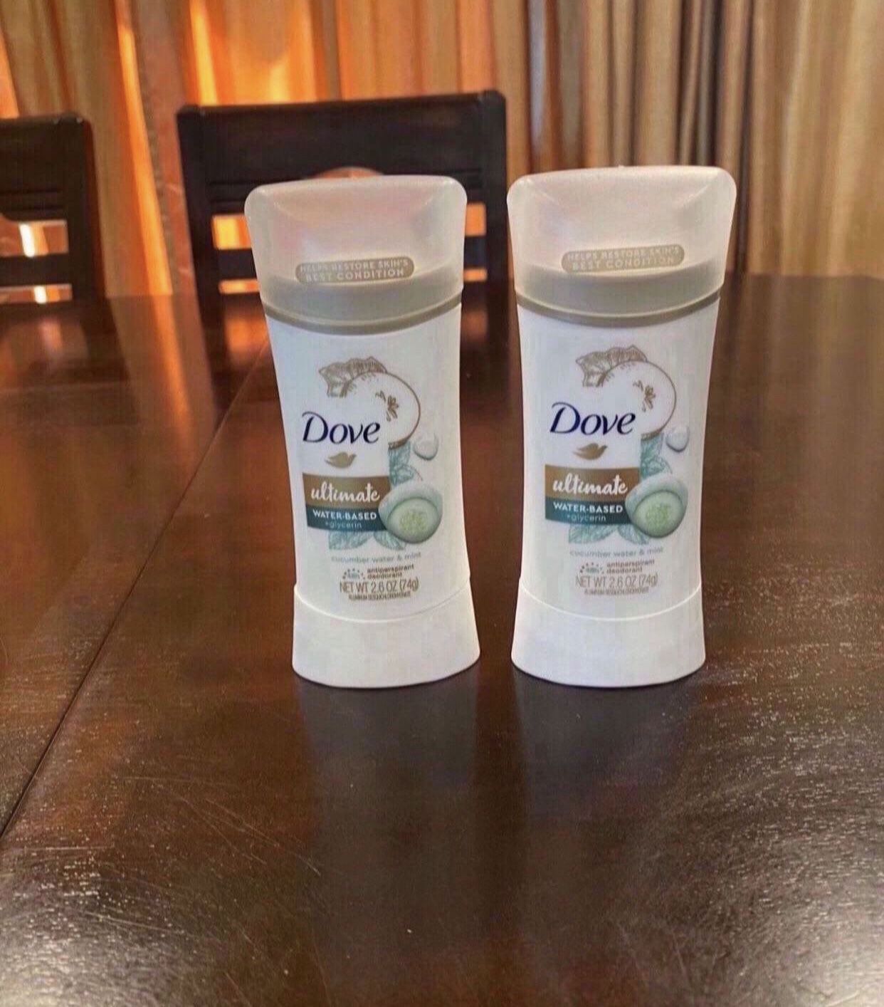 Dove Ultimate Deodorant $10 Firm For Both