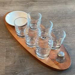 Picnic Time Legacy Shot Glass Serving Trau