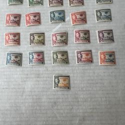 Gambia Complete Set 132-147 Mint And Mint Hinged Stamps 