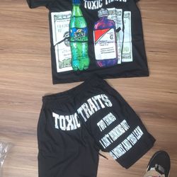 TOXIC TRAITS Shorts Set
