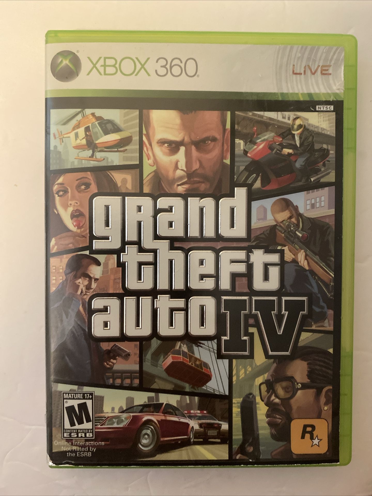 Grand Theft Auto IV (Xbox 360) Used
