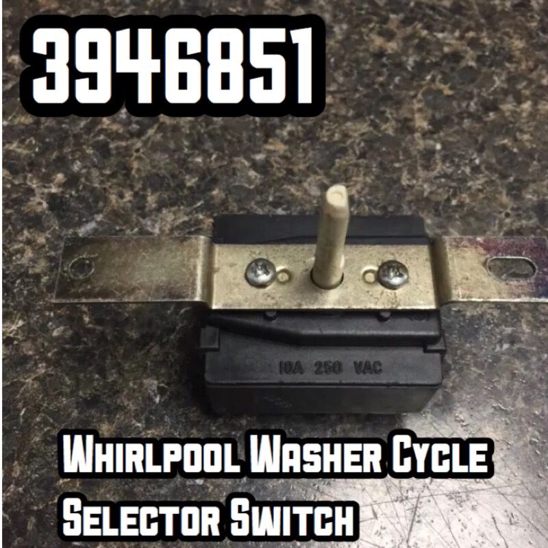 Whirlpool Washer Cycle Selector Switch