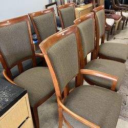 Set of 6 dining chairs 