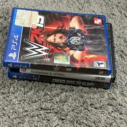 Wwe 2k 19 And battfield 4