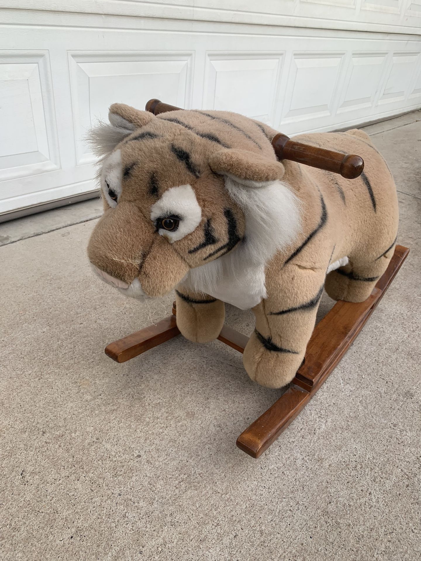 tiger rocking chair