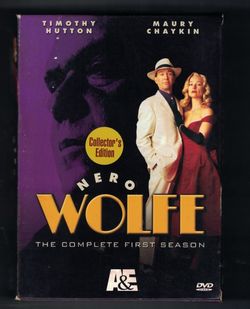 Nero Wolfe - The Complete First Season. DVD. 3- Disk Set.