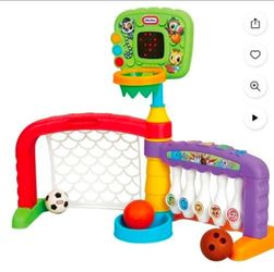 Little Tikes 3-in-1 Sports Zone Toy Set
