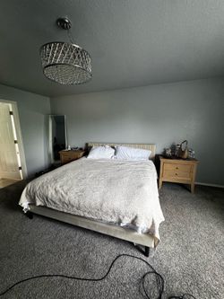 King size bed frame