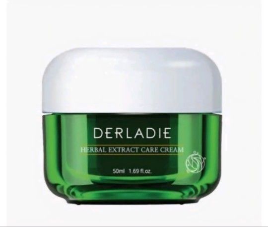 Derladie Herbal Extract Care Cream with Green Tea and Tea Tree Oil 50ml