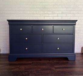 Navy Long Dresser