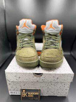 Jordan 5 Olive Green