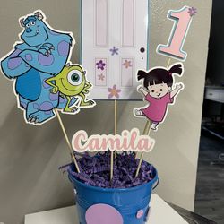 Monsters Inc Centerpieces