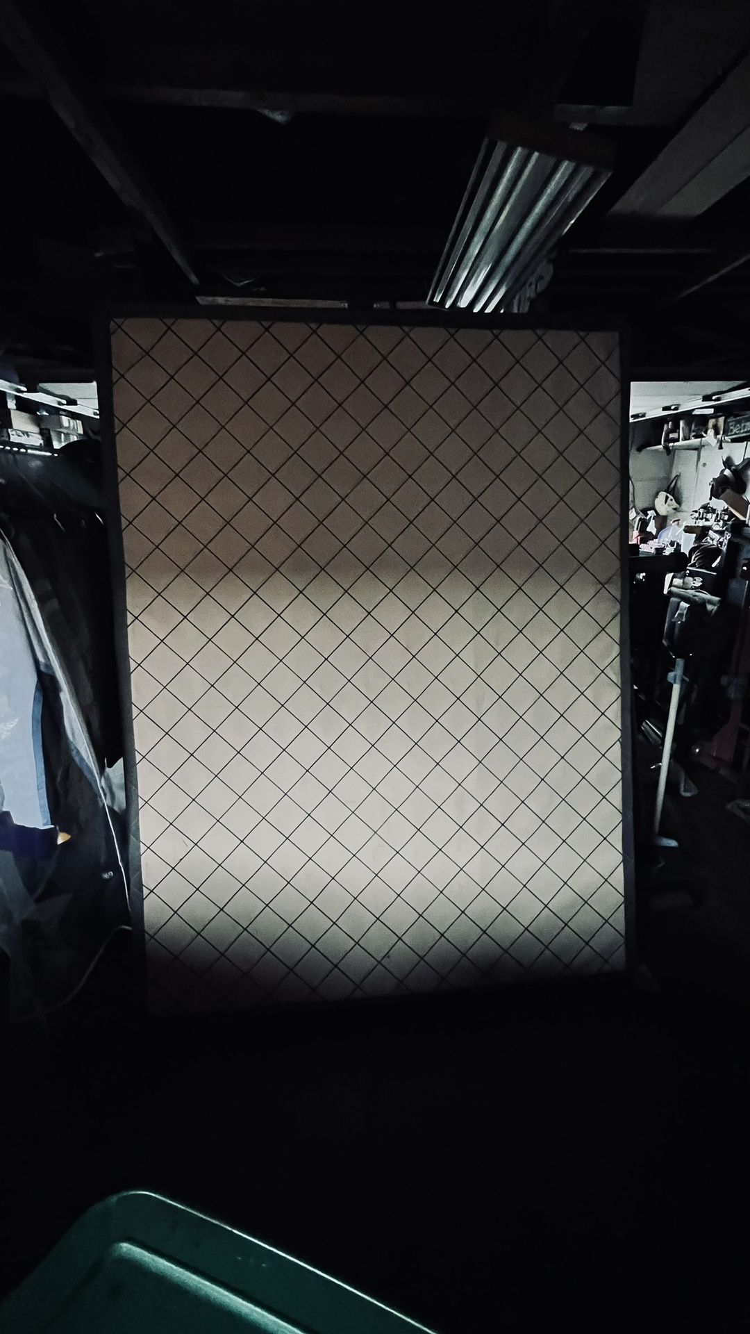 Queen Box Spring & Metal Frame