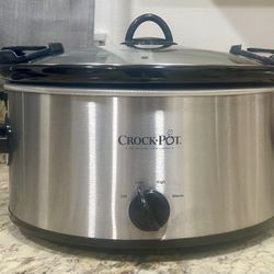 Crock Pot Brand 7 Quart Slow Cooker Excellent Condition 