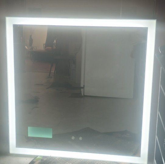 Beautiful LED Mirror With Weather USB 