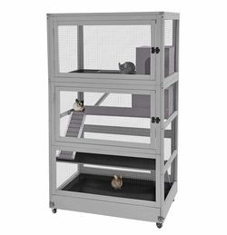 Large Wooden Chinchilla Ferret Cage