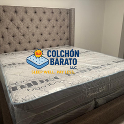 NEW MATTRESS KING SIZE PILLOW TOP WITH BOX SPRING