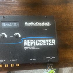 Audio Control The EPICCENTER