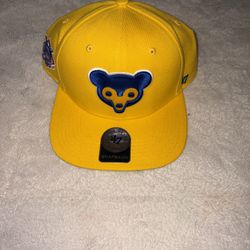 Nationals MLB 47 Brand Yellow Snapback Hat NWT