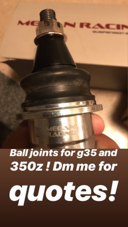 G35 and 350z ball joints