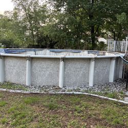 Above ground swimming pool 28 round