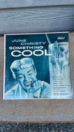 Julie Christy.  Something cool  1954  on a 10 inch 33 RPM Record