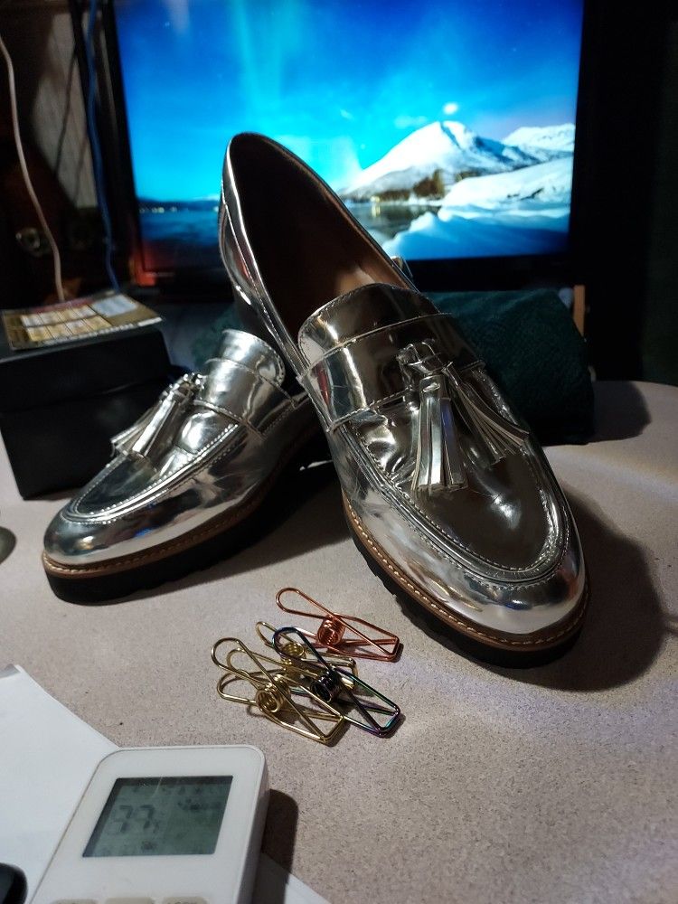 Franco Sarto.Very Bizzare they are silver 