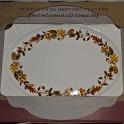 18 INCH OVAL SERVING PLATTER