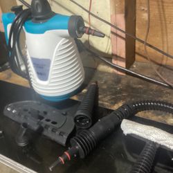 Steam Cleaner With Attachments