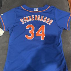 Majestic Mets #34 Syndergaard Jersey  For Sale !
