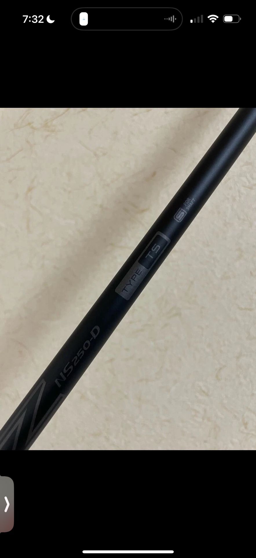 NEXGEN TS BLUE DRIVER SHAFT