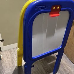 White Board And Chalk Board Easel 