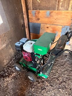 Hs powered overseeder
