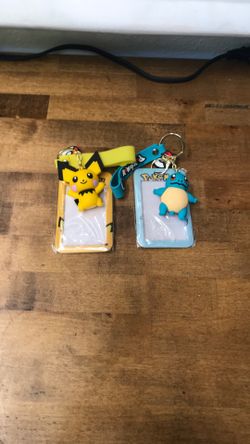 Pokémon ID Keychain Holders