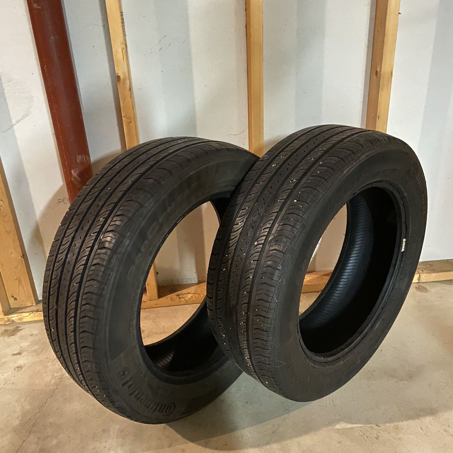 Continental Tires, set of two P225/60/R18 100H- Free
