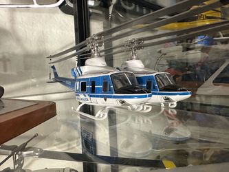 2 bell 412 New York police bell 412 helicopter Diecast skale 1:48